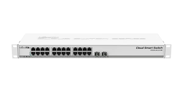 MikroTik Cloud Smart Switch with 24 x Gigabit